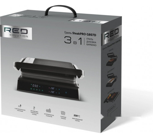 Электрогриль RED Solution SteakPRO G807D