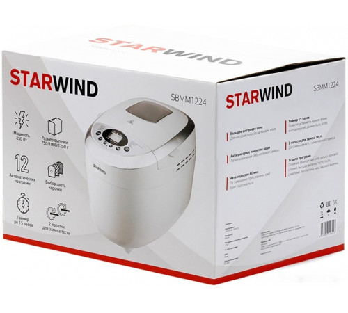Хлебопечка StarWind SBMM1224