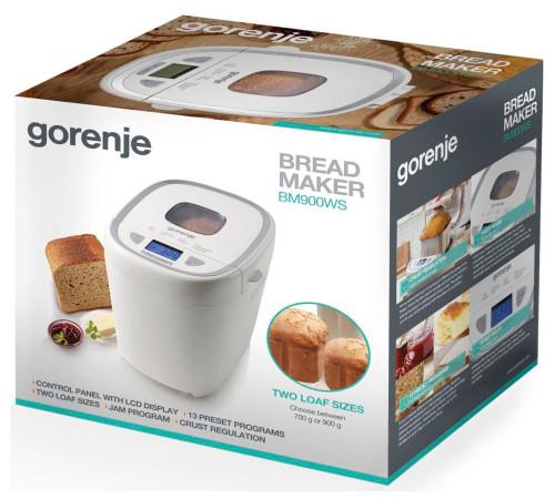 Хлебопечка Gorenje BM900WS