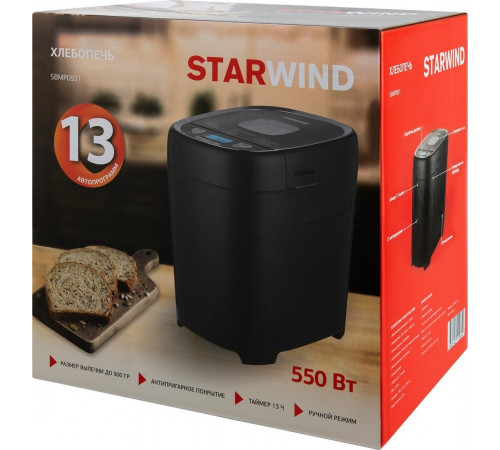 Хлебопечка StarWind SBMP0921