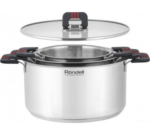 Кастрюля Rondell Stripes RDS-1636