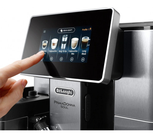 Эспрессо кофемашина Delonghi PrimaDonna Soul ECAM 610.75.MB
