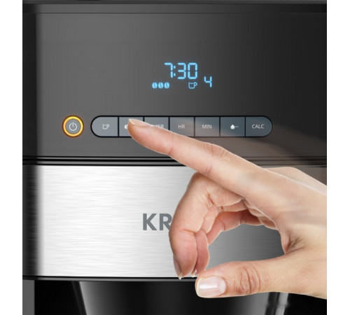 Капельная кофеварка Krups Grind Aroma KM832810