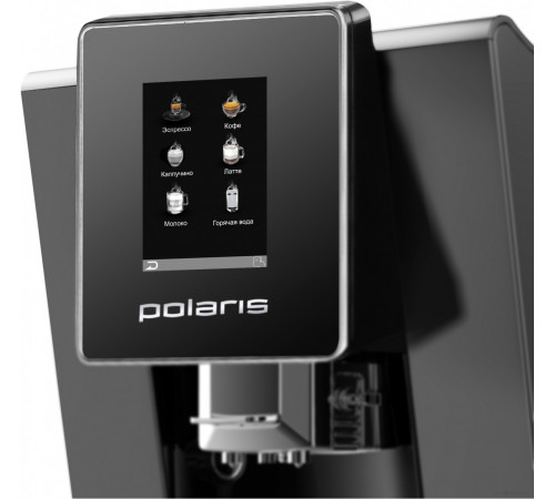 Эспрессо кофемашина Polaris PACM 2060AC (черный)