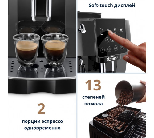 Эспрессо кофемашина Delonghi Magnifica Start ECAM 220.22 GB