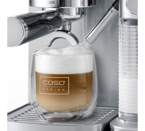 Рожковая кофеварка Caso Espresso Gourmet Latte
