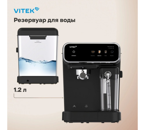 Рожковая кофеварка Vitek VT-CME1501