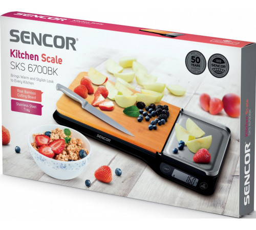 Кухонные весы Sencor SKS 6700BK