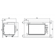 Микроволновая печь Monsher MMH 1020 BX