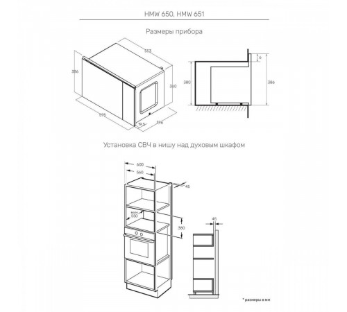 Микроволновая печь Kuppersberg HMW 651 W