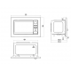 Микроволновая печь Candy CMXBDG207B