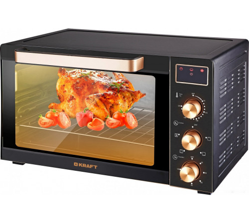 Мини-печь Kraft KF-MO3506KGLB