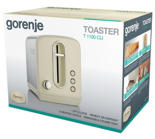 Тостер Gorenje T1100CLI