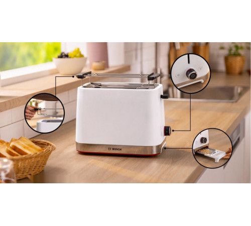 Тостер Bosch MyMoment TAT4M221