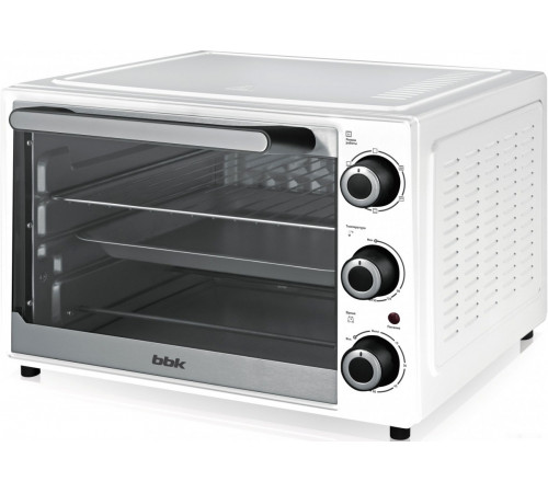 Мини-печь BBK OE3811M (белый)