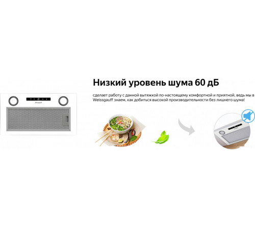 Вытяжка Weissgauff Box 1200 WH