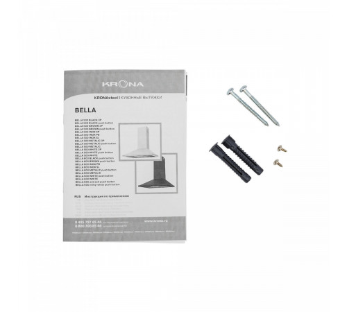 Вытяжка Krona Bella 600 inox PB