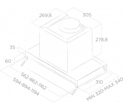Вытяжка Elica Box In Plus IXGL/A/60 PRF0097795A