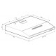 Вытяжка Krona Jessica slim PB 600 white