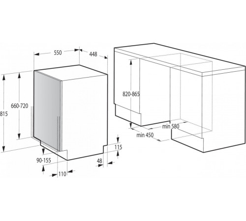 Посудомоечная машина Gorenje GV520E11