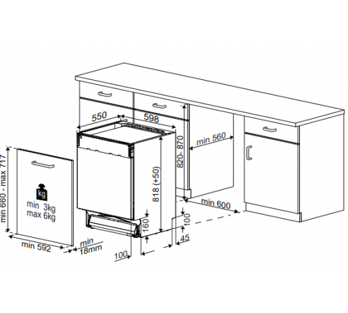 Посудомоечная машина Beko BDIN16520Q