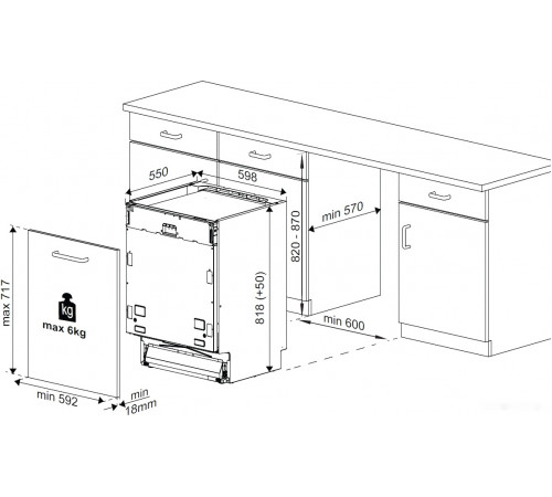 Посудомоечная машина Beko BDIN38530A