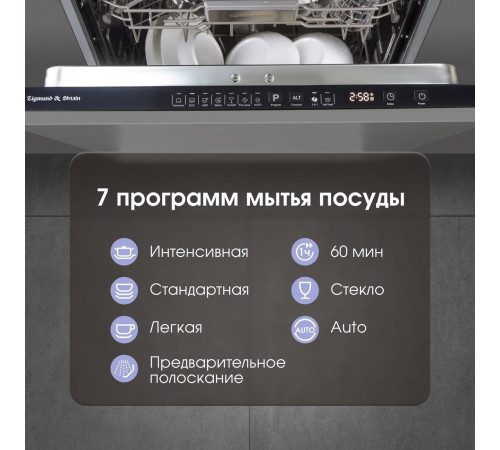 Посудомоечная машина Zigmund & Shtain DW 308.6