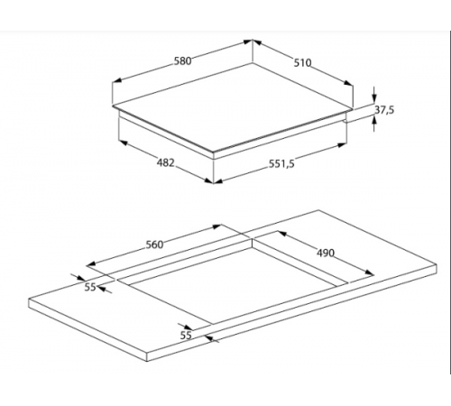 Варочная панель Beko HIC 64402 T