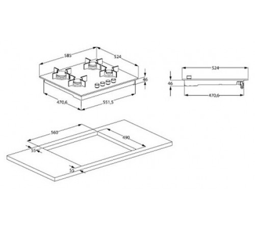 Варочная панель Beko HILW 64225 S