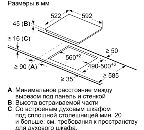 Варочная панель Bosch PKE611BA2E