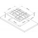 Варочная панель De Luxe GG4 750229F-062