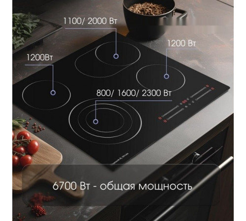 Варочная панель Zigmund & Shtain CN 44.6 B