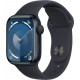 Умные часы Apple Watch Series 9 41 мм (алюминиевый корпус, полуночный/полуночный, нейлоновый ремешок)