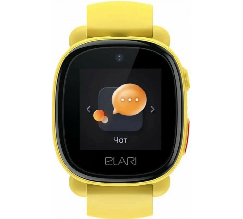 Детские умные часы Elari KidPhone 4G Lite (желтый)