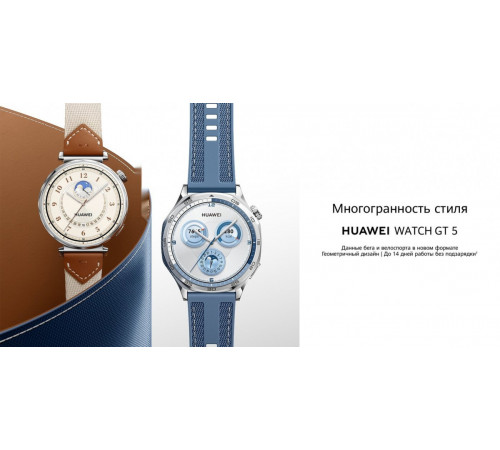Умные часы Huawei Watch GT 5 41 мм (белый)