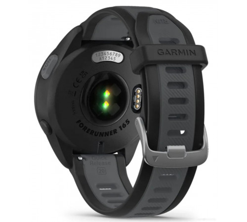 Умные часы Garmin Forerunner 165 (черный/сланцево-серый)