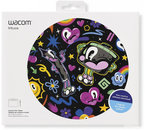 Графический планшет WACOM Intuos CTL-4100 (черный, маленький размер)