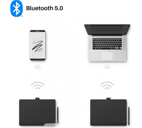 Графический планшет Huion Inspiroy Frego M L610 (черный)
