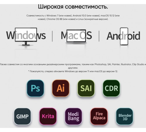 Графический планшет XP-Pen Deco 01 V3 (зеленый)
