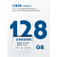Карта памяти Samsung EVO Plus 2021 microSDXC 128GB (с адаптером)