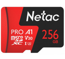 Карта памяти Netac 256GB 500 Extreme Pro NT02P500PRO-256G-R (с адаптером)