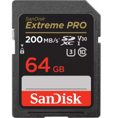 Карта памяти SanDisk Extreme PRO SDXC SDSDXXU-064G-GN4IN 64GB