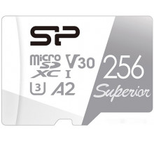 Карта памяти Silicon Power Superior microSDXC sp256gbstxda2v20 256GB