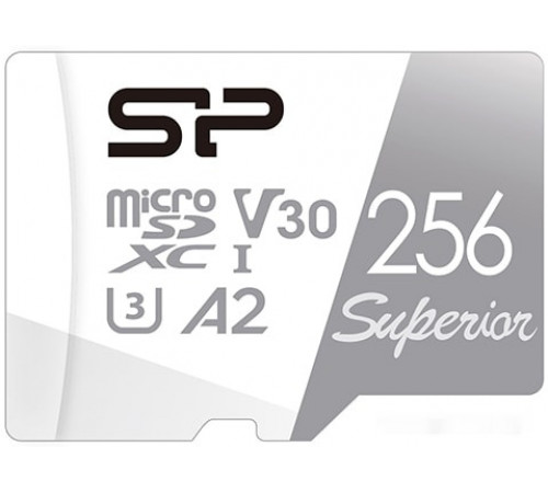 Карта памяти Silicon Power Superior microSDXC sp256gbstxda2v20 256GB