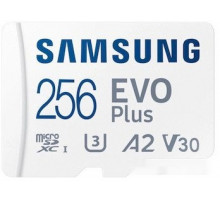 Карта памяти Samsung EVO Plus 2024 microSDXC 256GB (с адаптером)