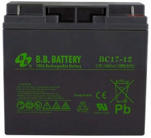 Аккумулятор для ИБП B.B. Battery BC17-12 (12В/17 А·ч)