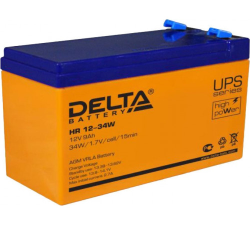 Аккумулятор для ИБП DELTA HR 12-9 (12В/9 А·ч)