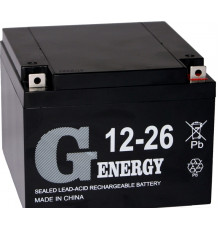 Аккумулятор для ИБП G-Energy 12-26 (12В/26 А·ч)