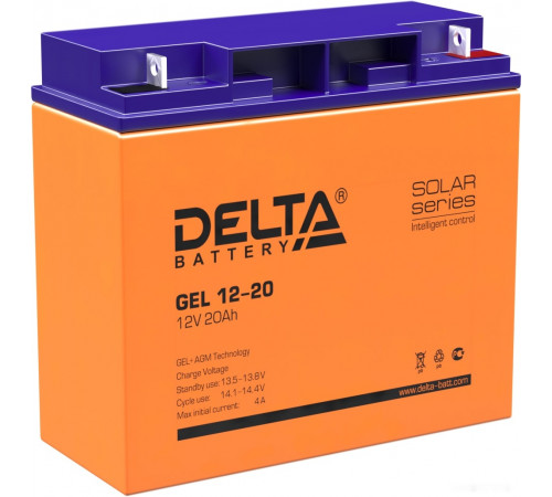 Аккумулятор для ИБП DELTA GEL 12-20 (12В/20 А·ч)