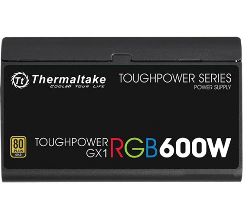 Блок питания Thermaltake Toughpower GX1 RGB 600W Gold TP-600AH2NKG